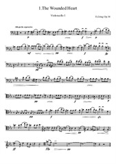 Grieg - 2 Elegiac Melodies for 4 cellos